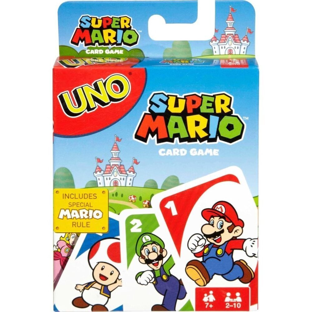 Mattel Games UNO Super Mario Card Game for Kids Adults Families & Game Nights